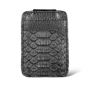 MONEY CLIP EN PIEL GENUINA DE PITON